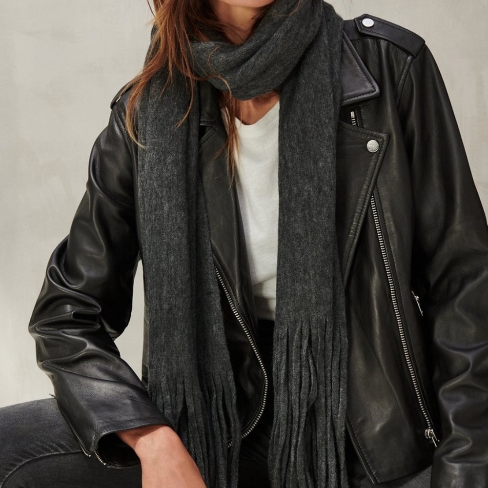 Lucky Brand Charcoal Scarf